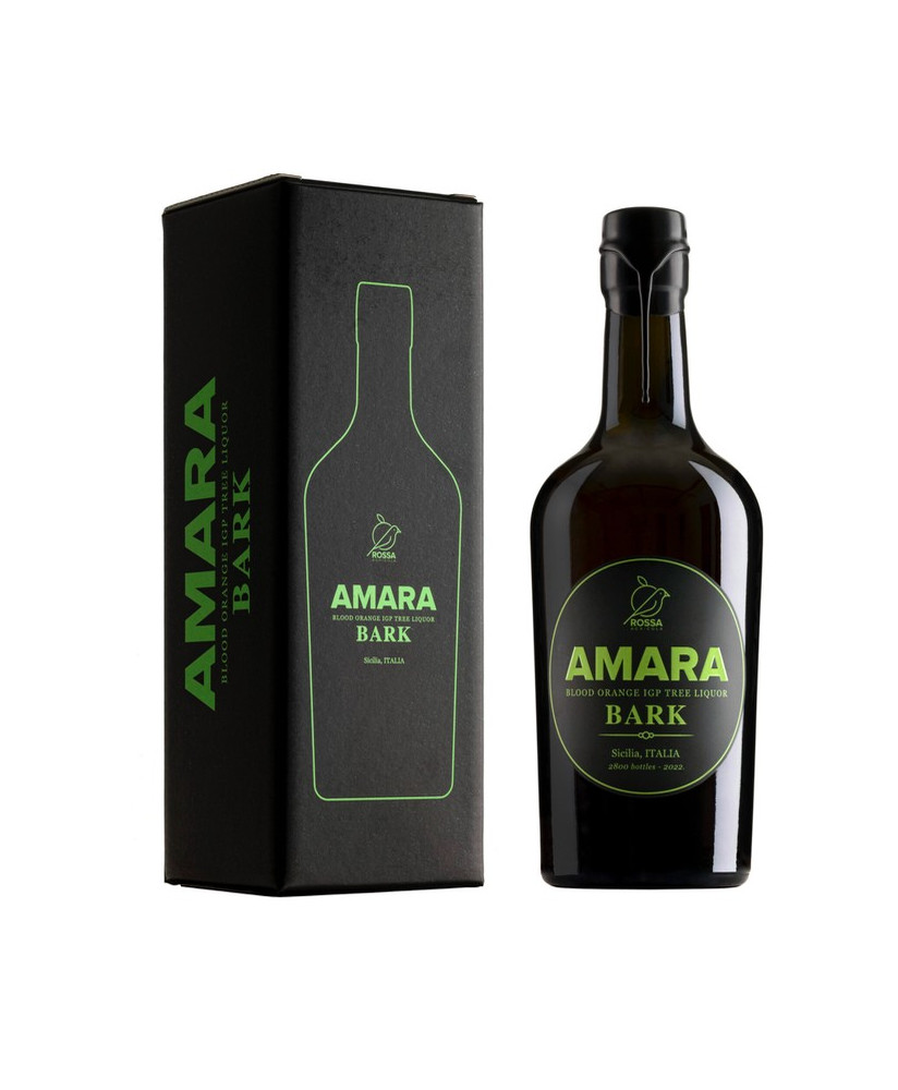 Amara BARK - Liquore Amaro di Arancia Rossa di Sicilia - Astucciato - 50cl