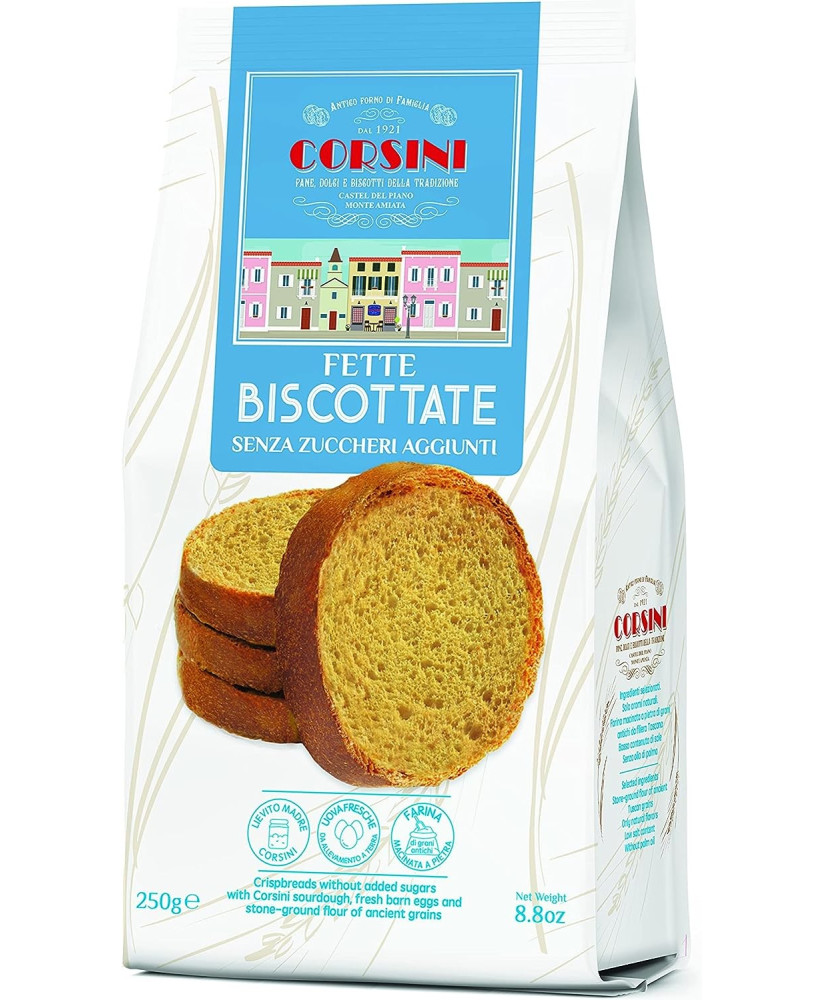 Shop online rusks Corsini sugar free, rusks Corsini without sugar, rusks no sugar Corsini.