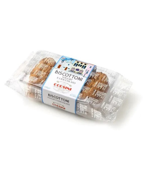 Shop online biscuits Corsini, biscuits Yogurt and Chocolate, Biscuits Corsini with Chocolate, Biscuits with yogurt.