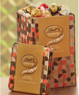 Lindt - Lindor Assorted - Tartan Tin - 450g