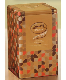 Lindt - Lindor Assorted - Tartan Tin - 450g