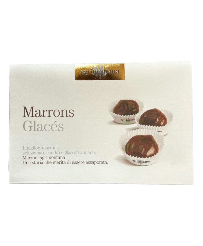 Vendita online Marrons Glaces interi Agrimontana. Shop on line e miglior prezzo marroni glassati produzione artigianale casaling