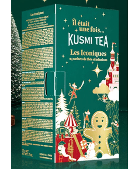 Kusmi Tea - Gli Iconici Bio - Natale - 24 Filtri - 52,8g