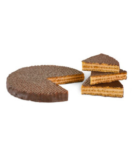 Vendita online Babbi Dolcetorta Nocciole tortina di wafers ricoperta di cioccolato fondente Shop on-line Dolce Torta