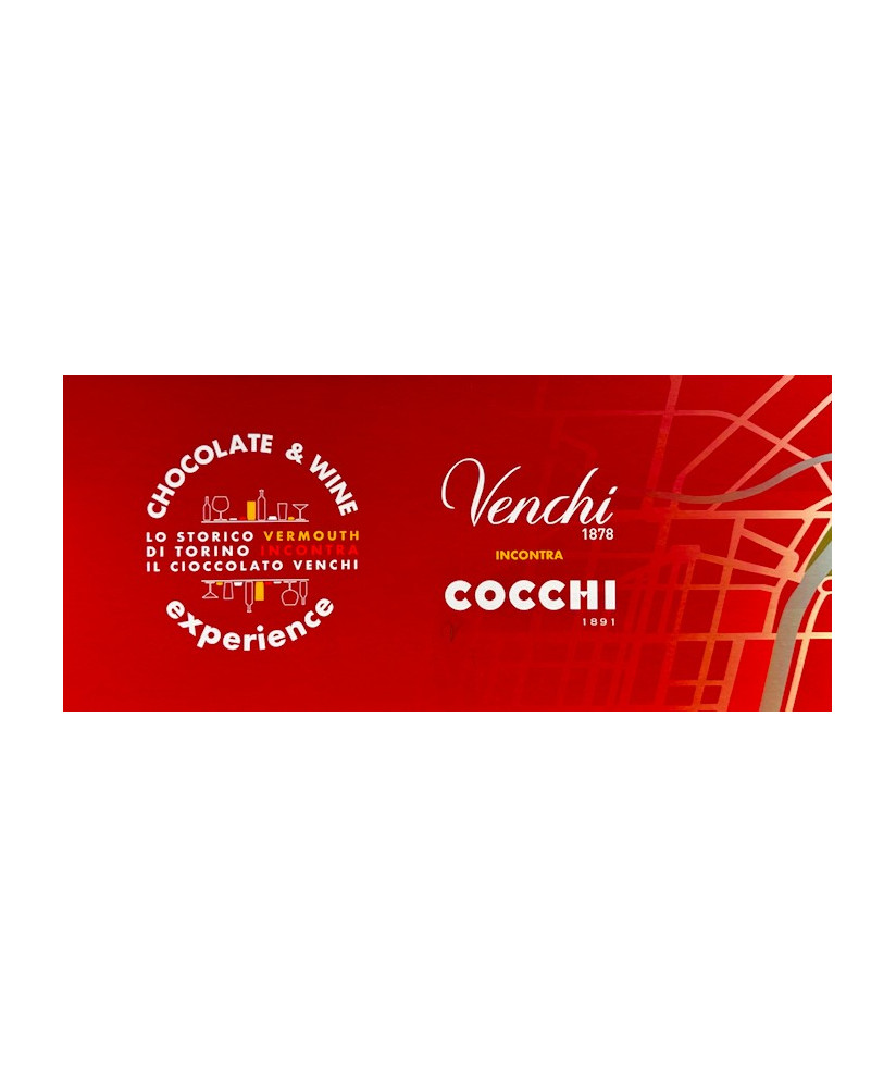 Venchi -  Confezione Chocolate & Wine Experience Vermouth Cocchi - 216g