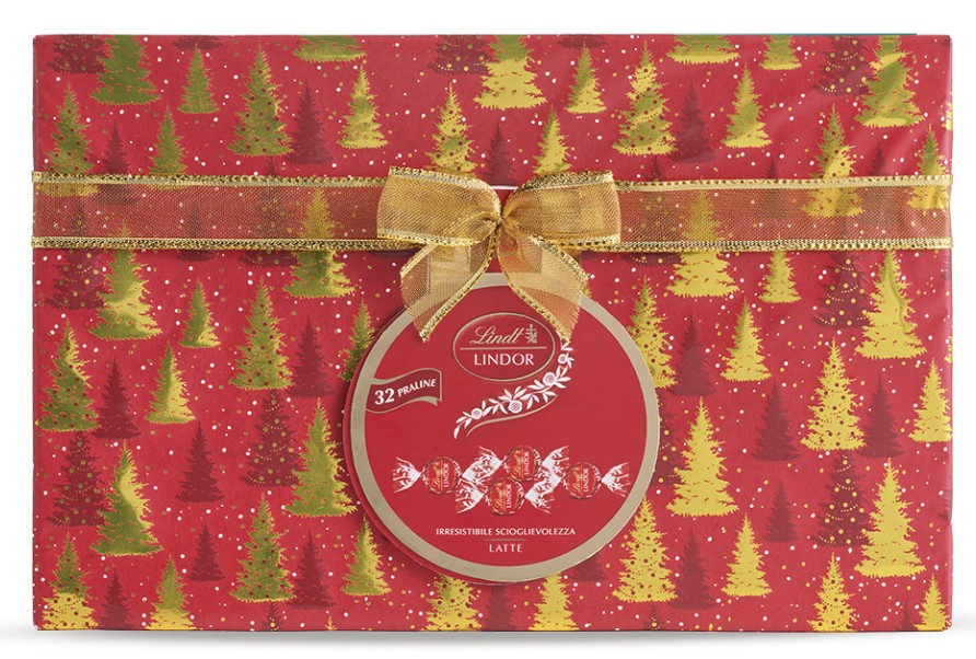 Vendita online scatole regalo di cioccolatini Lindor, Lindt & Sprüngli al  miglior prezzo. Shop on line confezioni Natalizie Lind