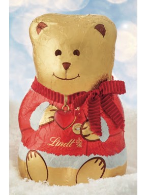 Online sales Bears Lindt chocolate. Shop online osetto Lindt. Prices online  Lindt chocolates in the shape of a bear. Best price