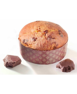 Sal de Riso - Panettone al Cioccolato senza Glutine e senza Lattosio - 500g