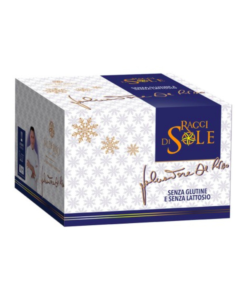 Sal de Riso - Panettone al Cioccolato senza Glutine e senza Lattosio - 500g