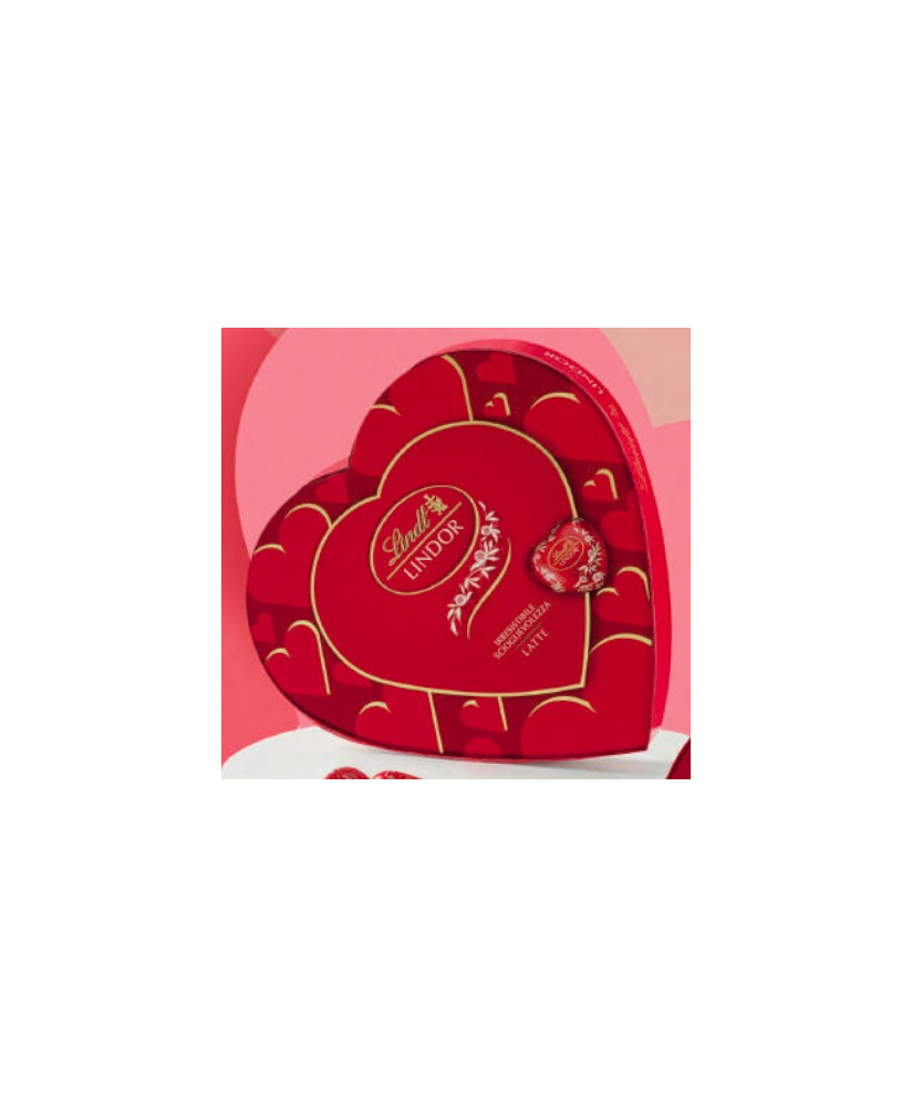 Online sale Heart Shaped Box Lindt Lindor chocolates Valentine gift. Shop packs Lindt February 14