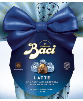 Vendita online Uova dei Baci Perugina di cioccolato al latte con raffinate sorprese e 4 baci all'interno.  Shop on line Uo