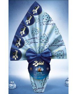 Vendita online Uova dei Baci Perugina di cioccolato al latte con raffinate sorprese e 4 baci all'interno.  Shop on line Uo