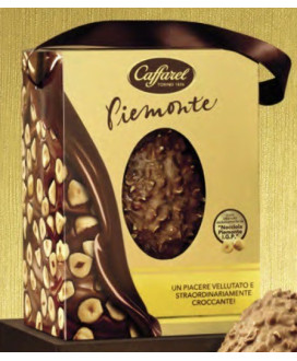 Vendita online Uova Caffarel al latte con nocciole Piemonte I.G.P. Shop on line uovo Caffarel nocciolato al latte, con granella 