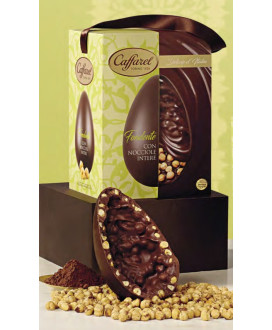 Vendita online Uova Caffarel 2019 Nocciolotto Piemonte IGP fondente con nocciole intere. Shop on line uova di Pasqua