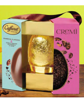 Caffarel - DECO EGG milk chocolate with chopped hazelnuts - 415g