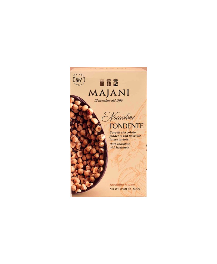 Majani - Nocciolone - Dark Chocolate with whole Hazelnuts - | Corso101