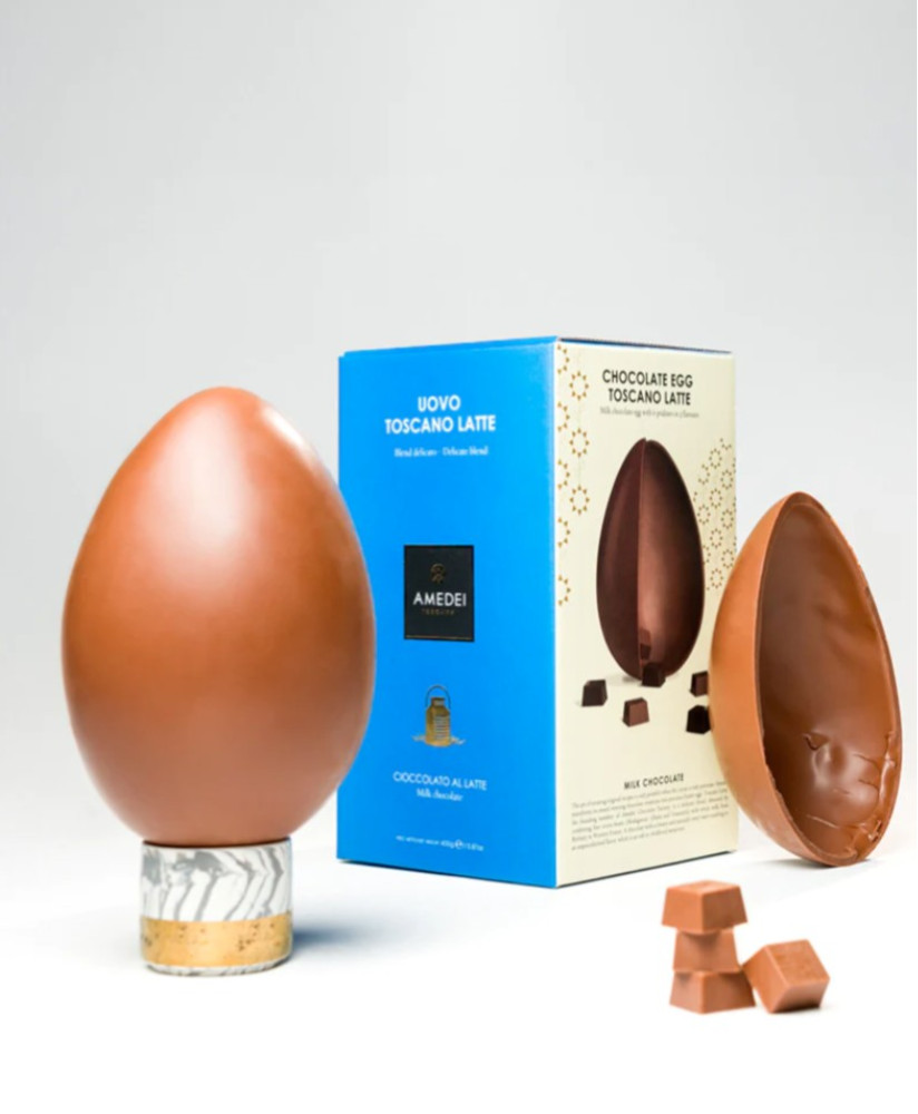 Amedei - Dark Chocolate Egg - Toscano Black - 70% cocoa - 450g