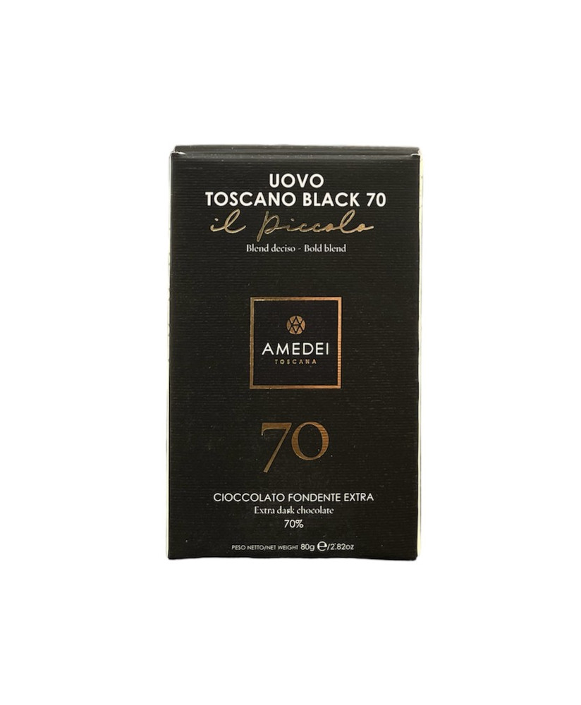 Amedei - Dark Chocolate Egg - Toscano Black - 70% cocoa - 450g