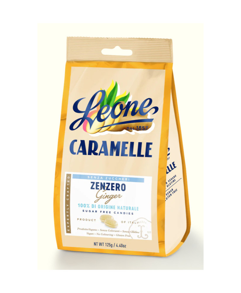 Pastiglie Leone - Sugar Free Ginger Candies - 100g