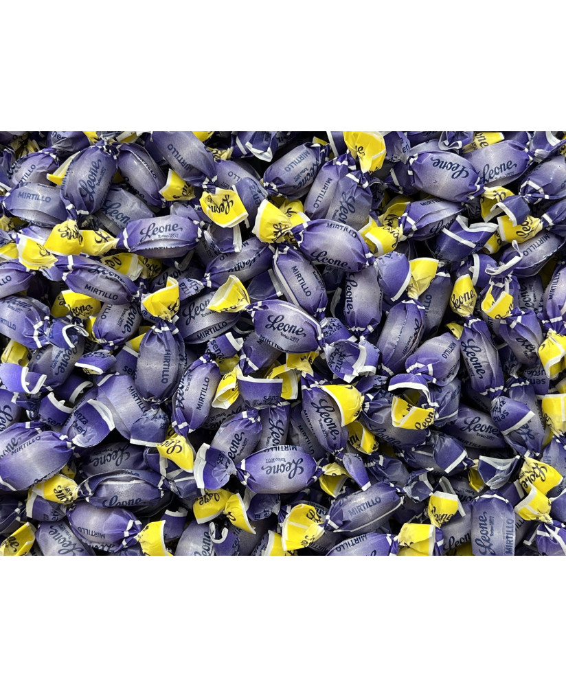 Pastiglie Leone - Sugar Free Blueberry Candies - 125g