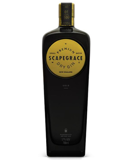 Rogue Society Distilling - Scapegrace Gold - Premium Dry Gin - 70cl