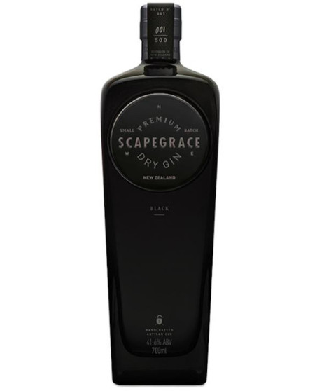 Rogue Society Distilling - Scapegrace Black - Premium Dry Gin - 70cl