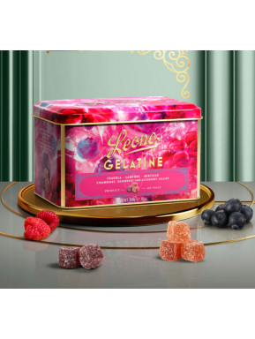 Pastiglie Leone - Fruit Jellies Cubifrutta Wild Berries - 180g