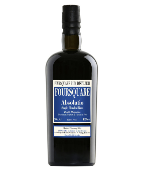 Foursquare - Absolutio - Single Blended Rum - 70cl