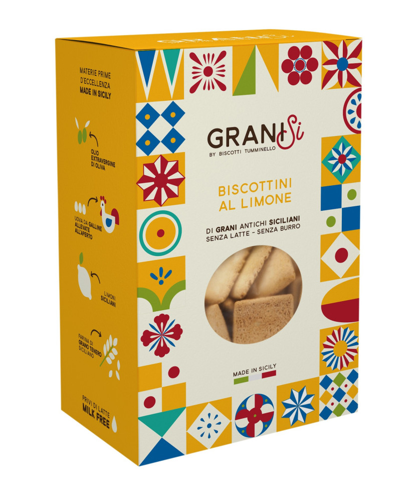 Tumminello - Grani Si - Biscottini al Limone - 210g