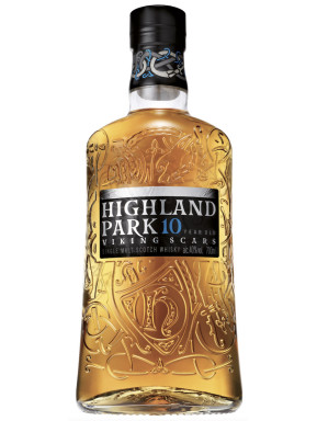 Highland Park - 10 Anni - Viking Scars - Single Malt Scotch Whisky - Astucciato - 70cl