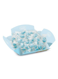 Buratti - Scatola a Vassoio Confetti Azzurri - 500g