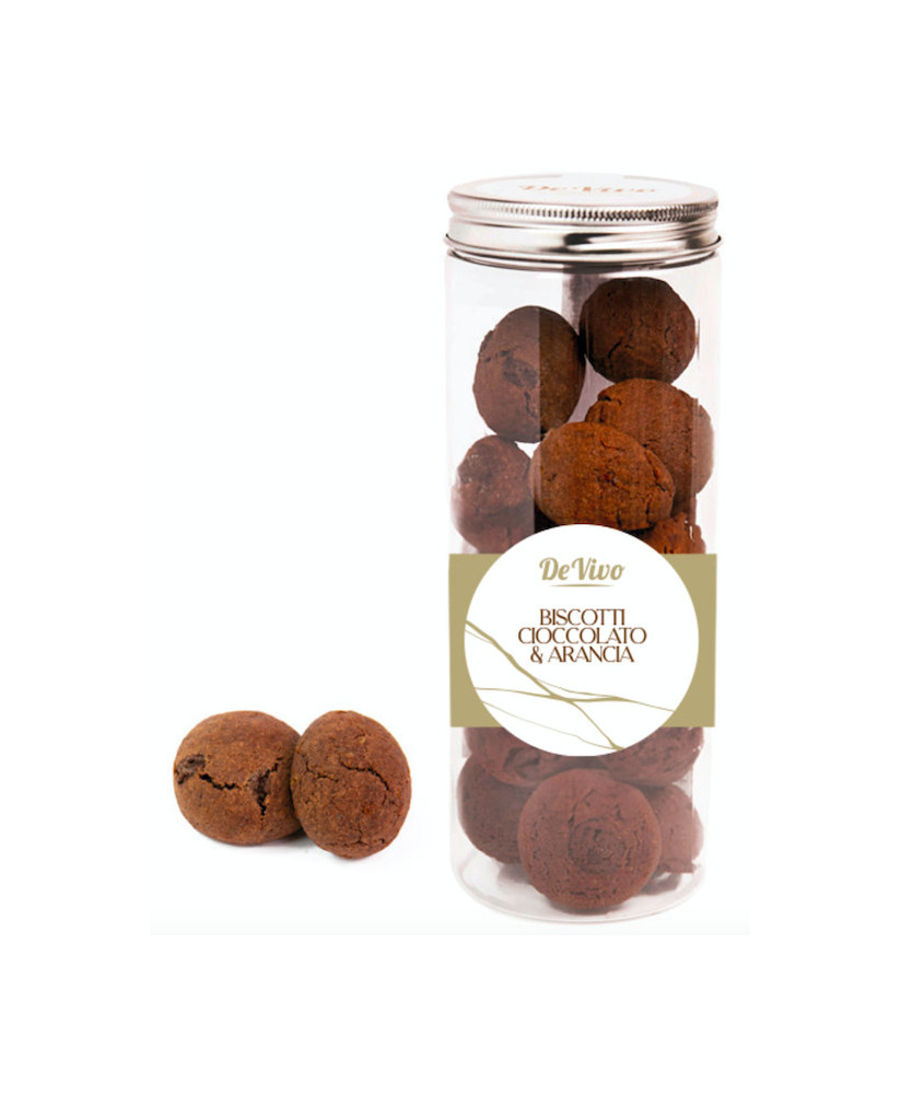 De Vivo - Chocolate and Orange biscuits - 200g