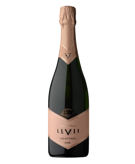 Levii - Rosetta Extra Brut Rose' Millesimato 2020 - Trento DOC - 75cl