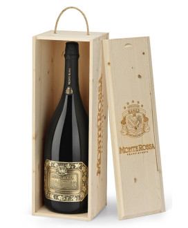 Monte Rossa - P.R. Brut - Blanc de Blancs - Franciacorta - Jeroboam - Cassa di legno - 300cl