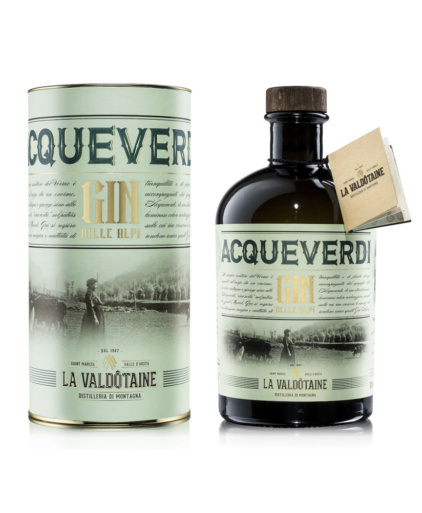 Vendita online La Valdotaine, Acqueverdi, Gin delle Alpi. Shop online Gin Valdostano, Miglior prezzo on line