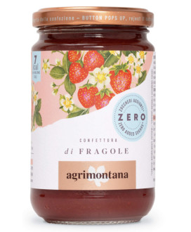 Agrimontana - Fragole - Zero Zuccheri Aggiunti - 290g