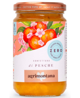 Agrimontana - Pesche - Zero Zuccheri Aggiunti - 290g