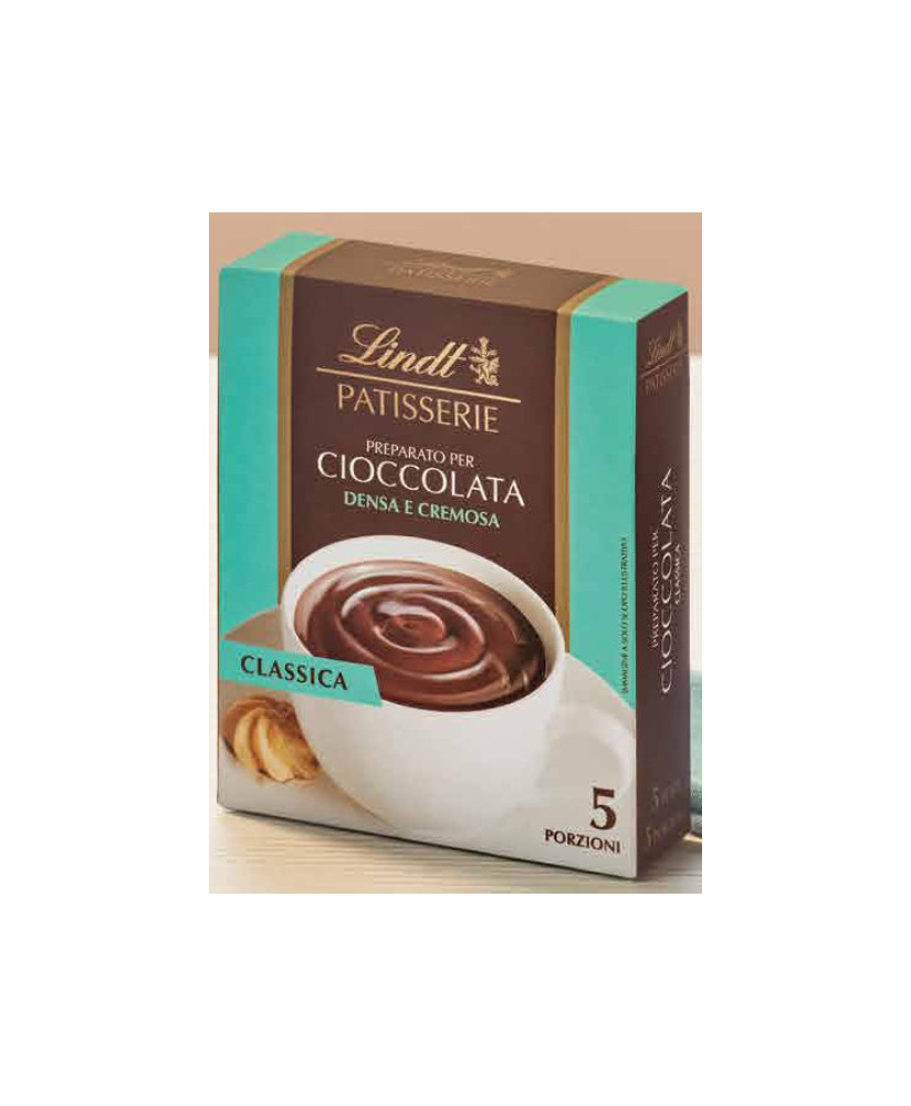 Vendita online cioccolata in tazza Lindt, shop online cioccolata calda classica lindt, shop cioccolata in polvere lindt.