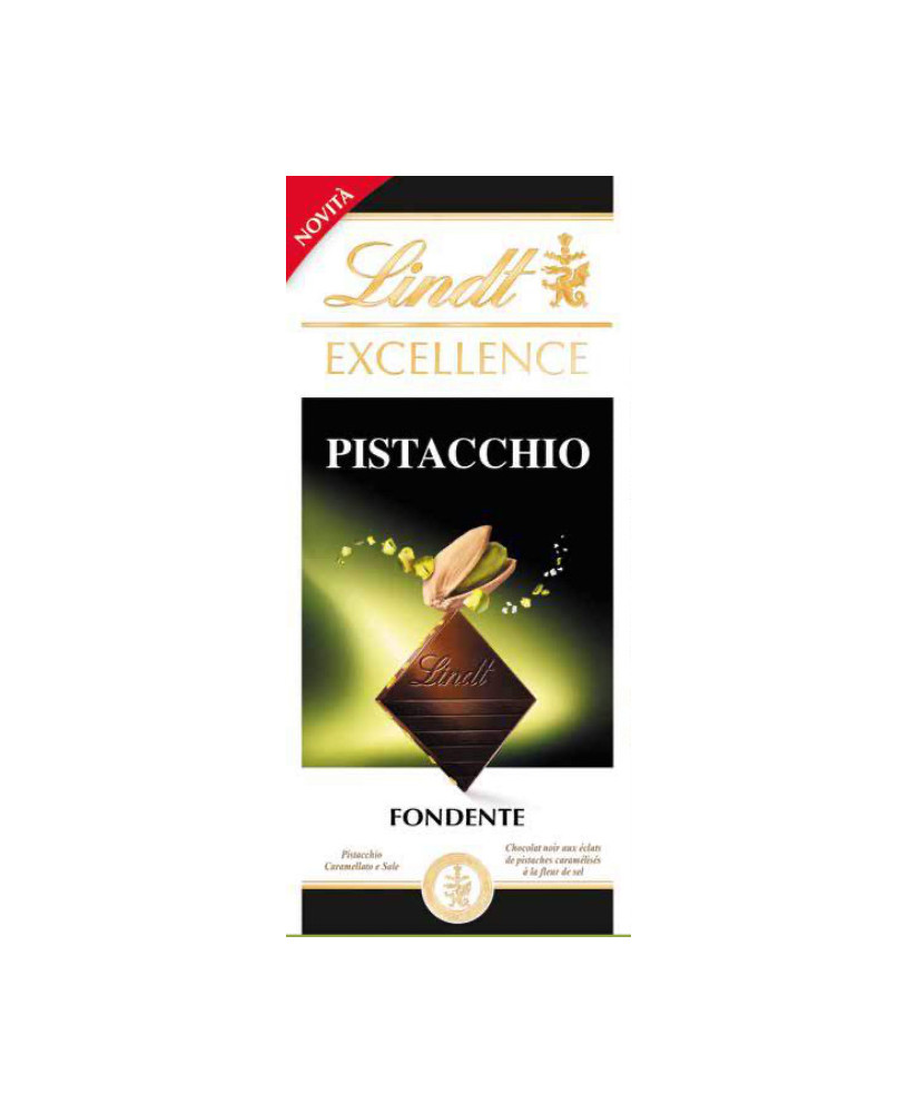 Novità 2014! Vendita online tavolette di cioccolato Lindt & Sprüngli Exellence fondente amaro con granella di fave di cacao, écl