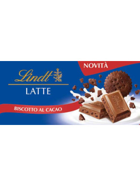 Lindt - Maxitavoletta - Fondente, Mandorle e Arancia - 300g