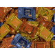 Lindt - Squares Fondente e Caramello Salato - 100g