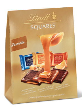 Lindt - Squares Assortiti - 100g