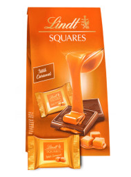 Lindt - Squares Latte e Caramello - 100g