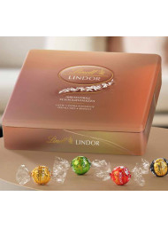 Lindt - Lindor Assortiti - Latta Tartan - 450g