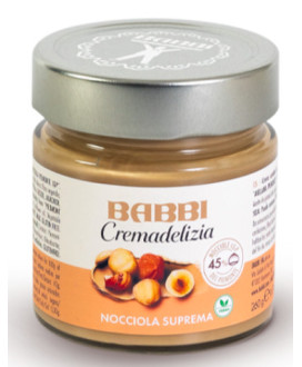 Babbi - Cremadelizia, crema di nocciole Suprema - Vendita online creme spalmabili Babbi miglior prezzo