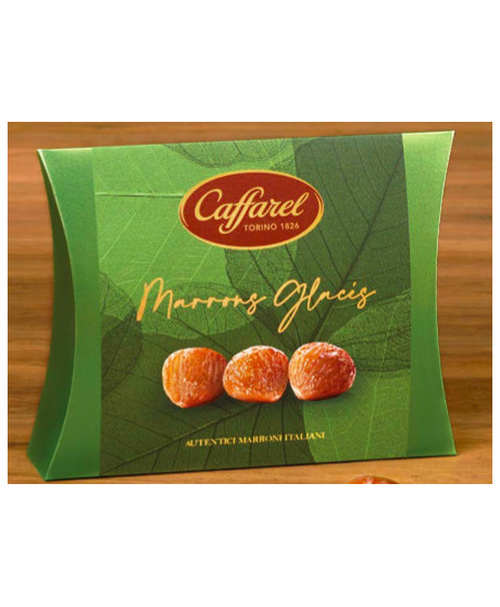 Vendita online Marrons Glaces interi Piemontesi Caffarel senza glutine. Miglior prezzo online marroni glassati Caffarel secondo 