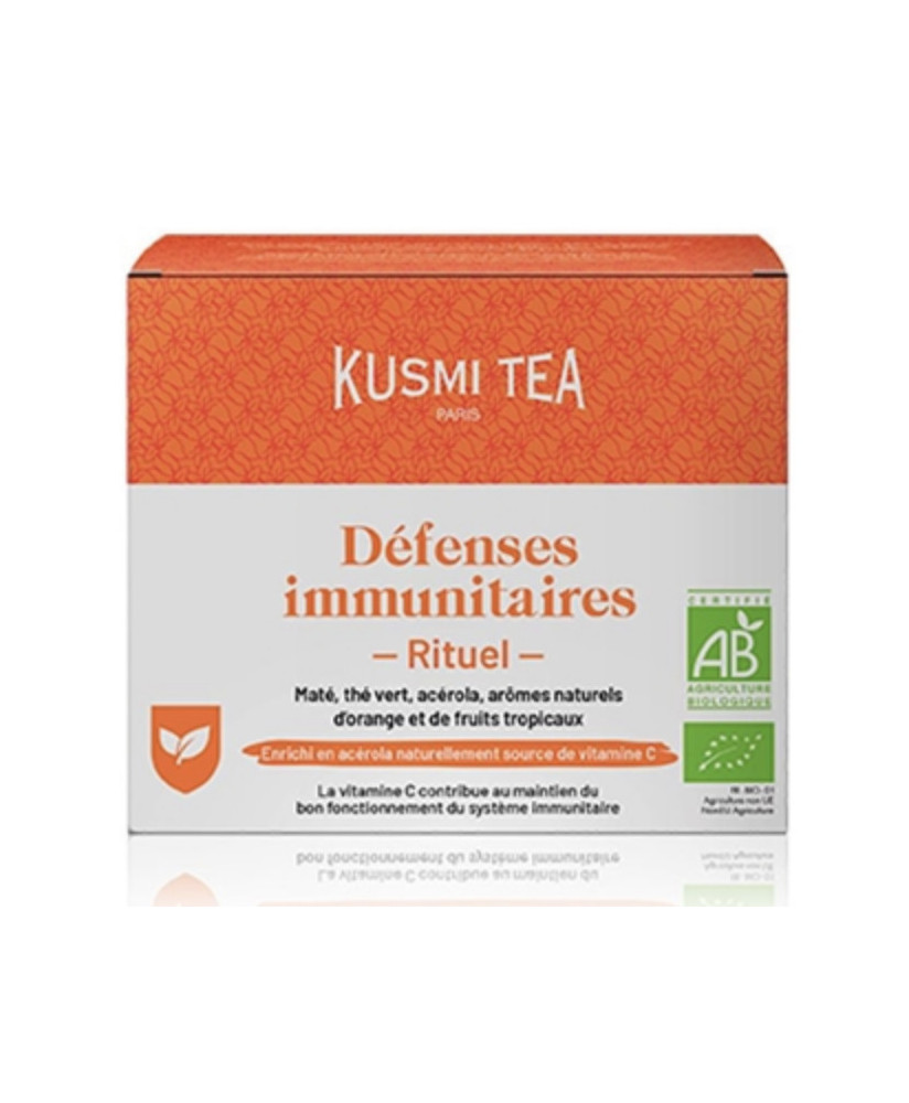 Kusmi Tea - Organic Immune Defense - 18 Filtri - 36g