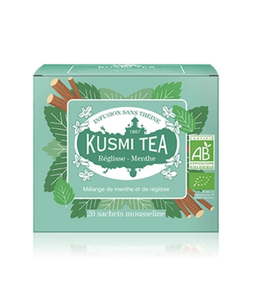 Kusmi Tea - Liquirizia e Menta - Bio - 20 Filtri - 24g