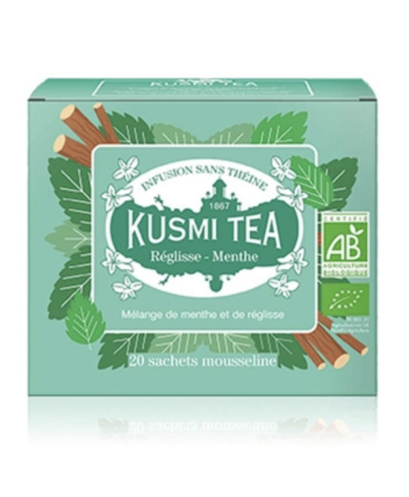 Kusmi Tea - Liquirizia e Menta - Bio - 20 Filtri - 24g