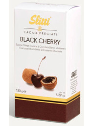 Shop online italian dragees chocolate Slitti, Black Cherry covered with milk chocolate. Sales fruit chocolate